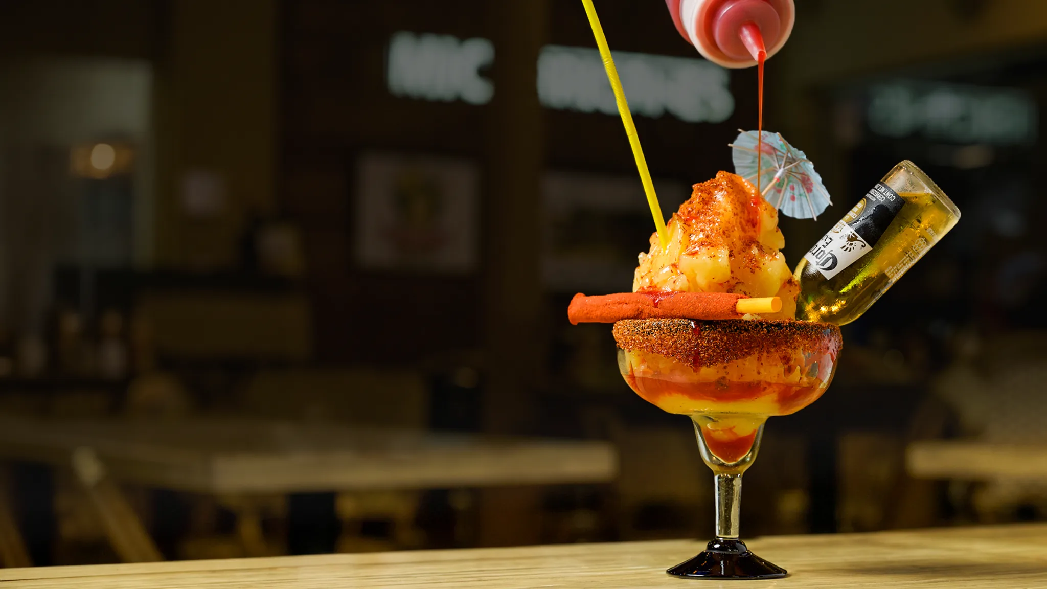 Coronarita de mango