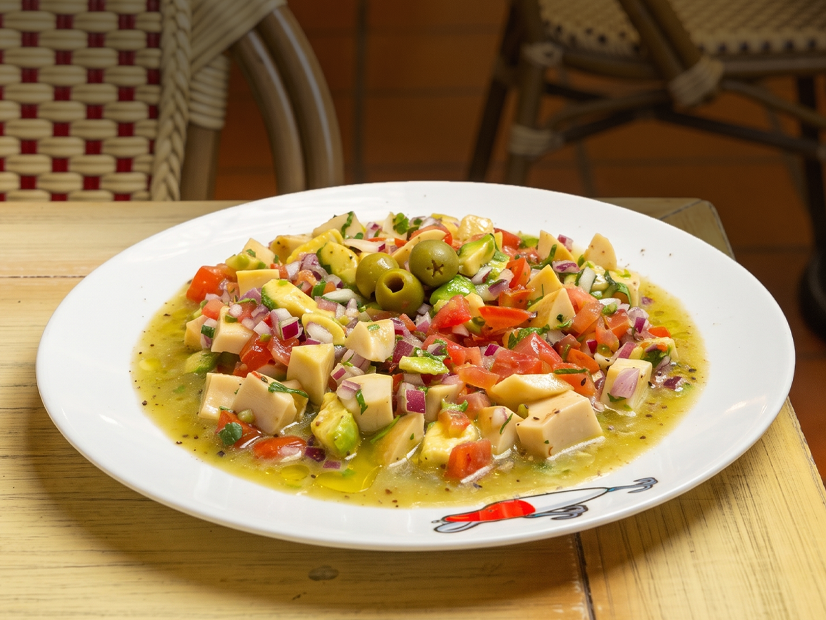 Ceviche de abulón lapa