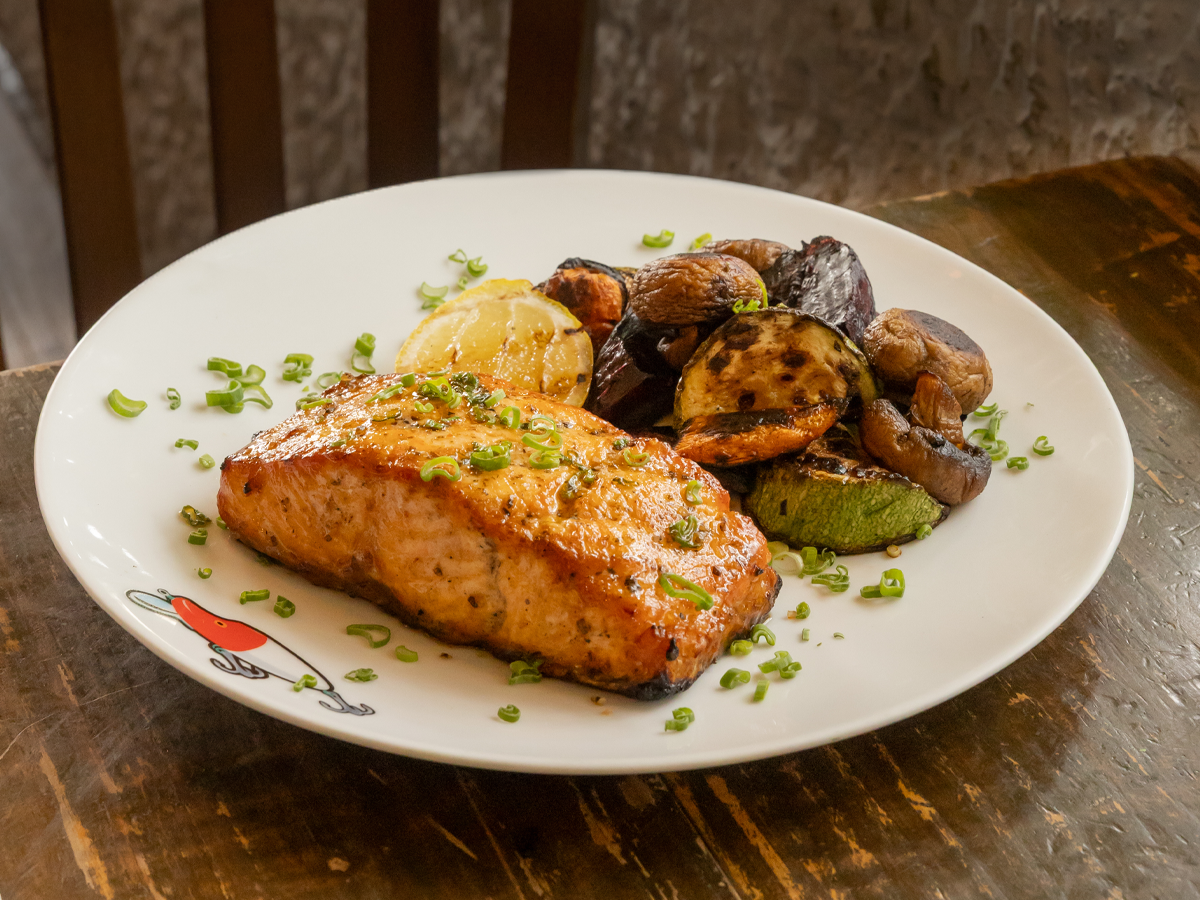 Salmón a la parrilla